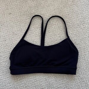 Lululemon dark navy flow Y Bra